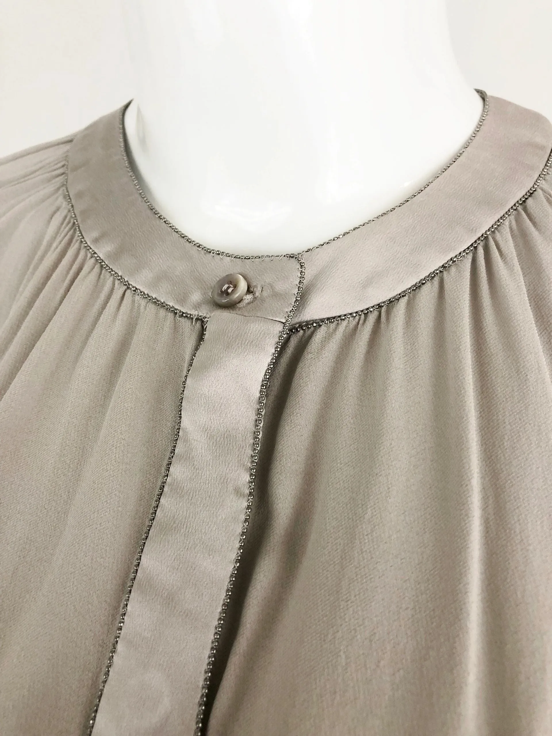 Brunello Cucinelli Silk Blouse Size S