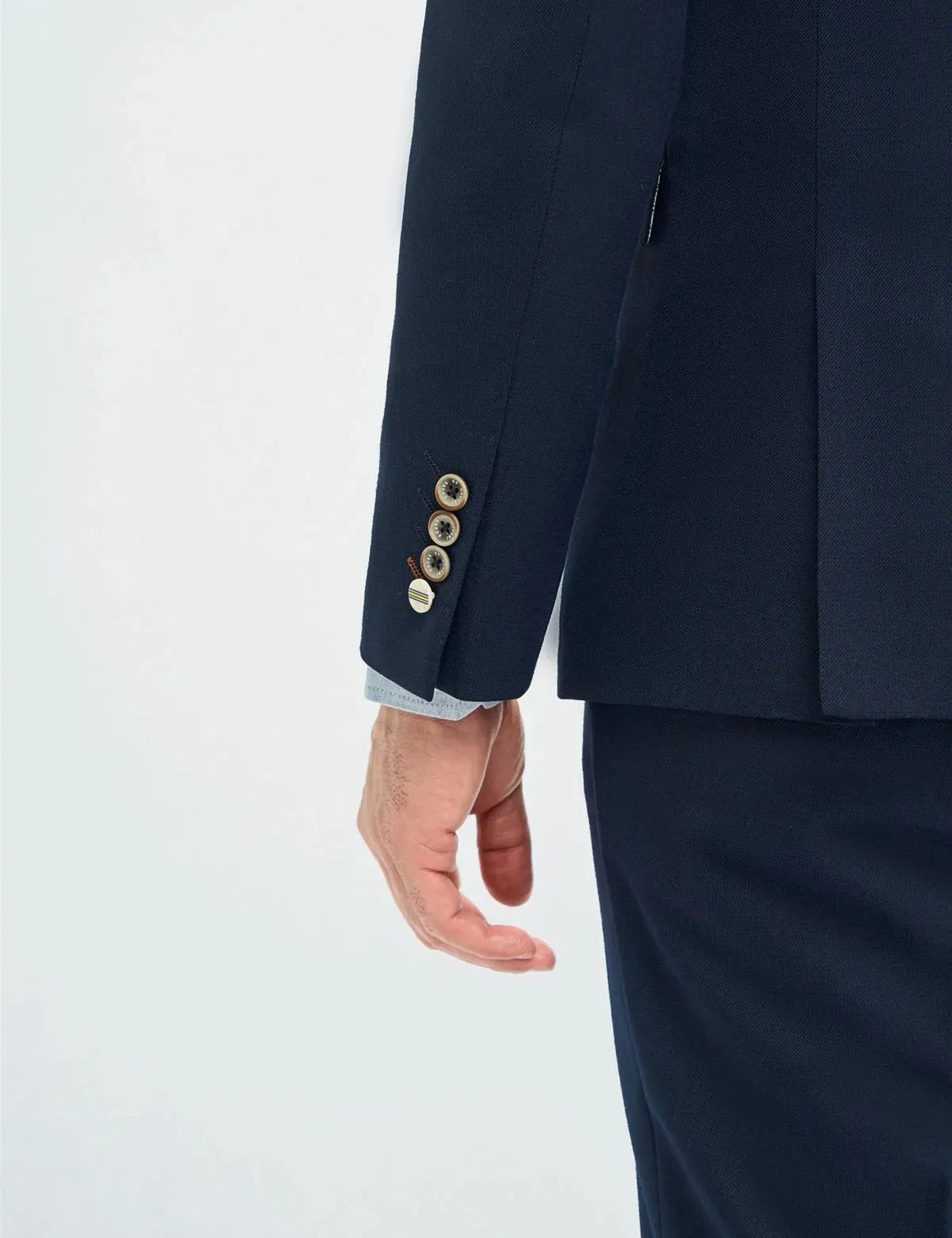 Cavani – Tropez Navy Blue 3 Piece Suit Tailored Fit