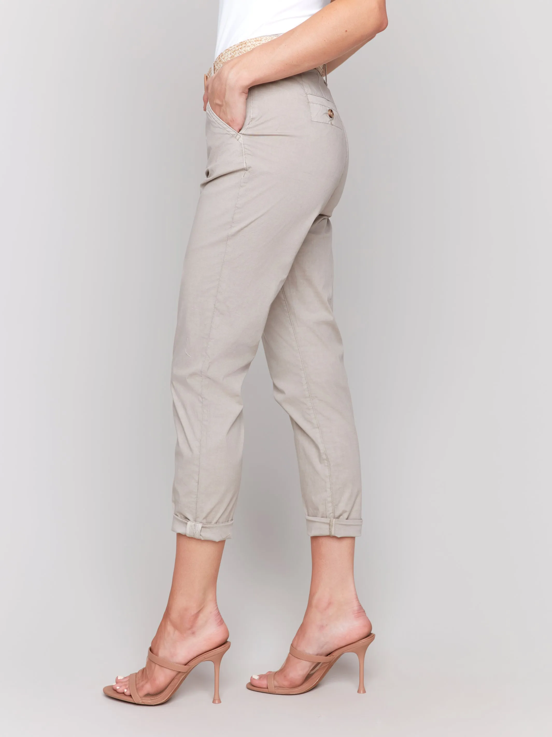 CB Slim Pant W/Belt