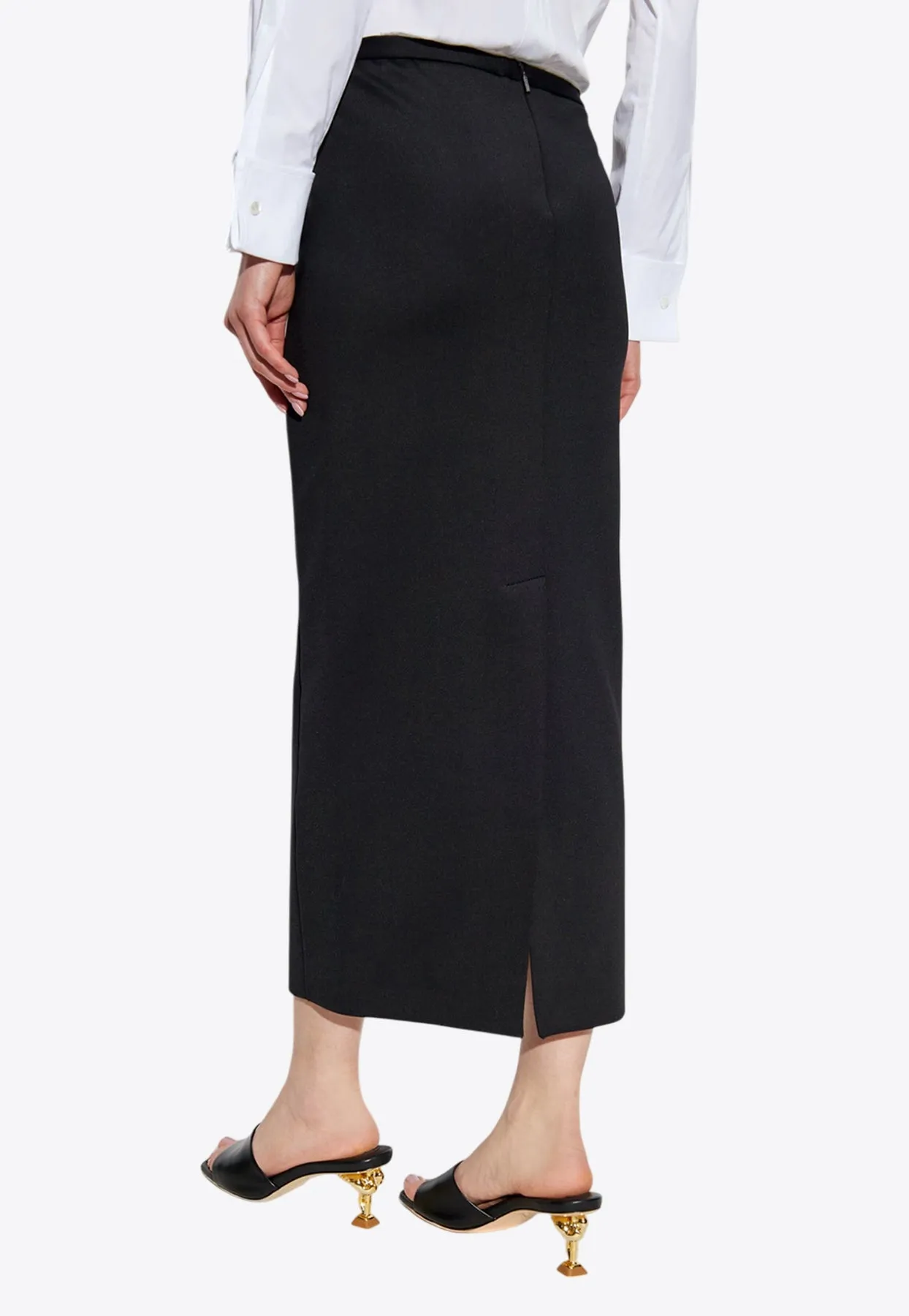 Charme Pencil Midi Skirt