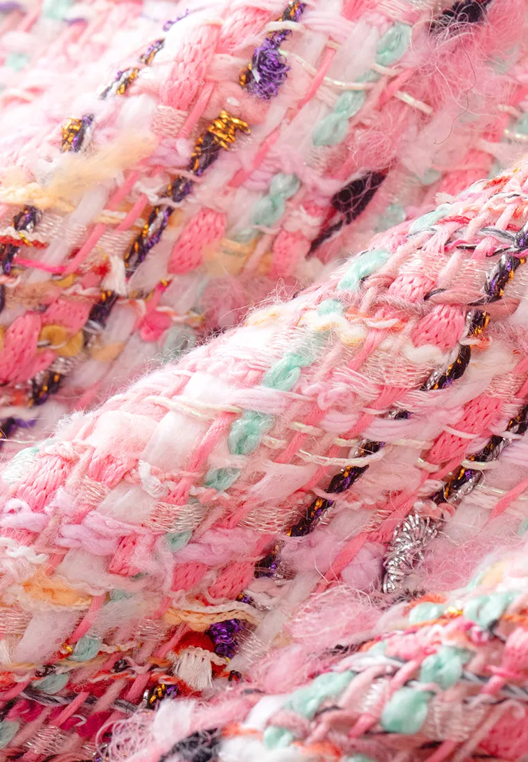 Checked A-line Skirt