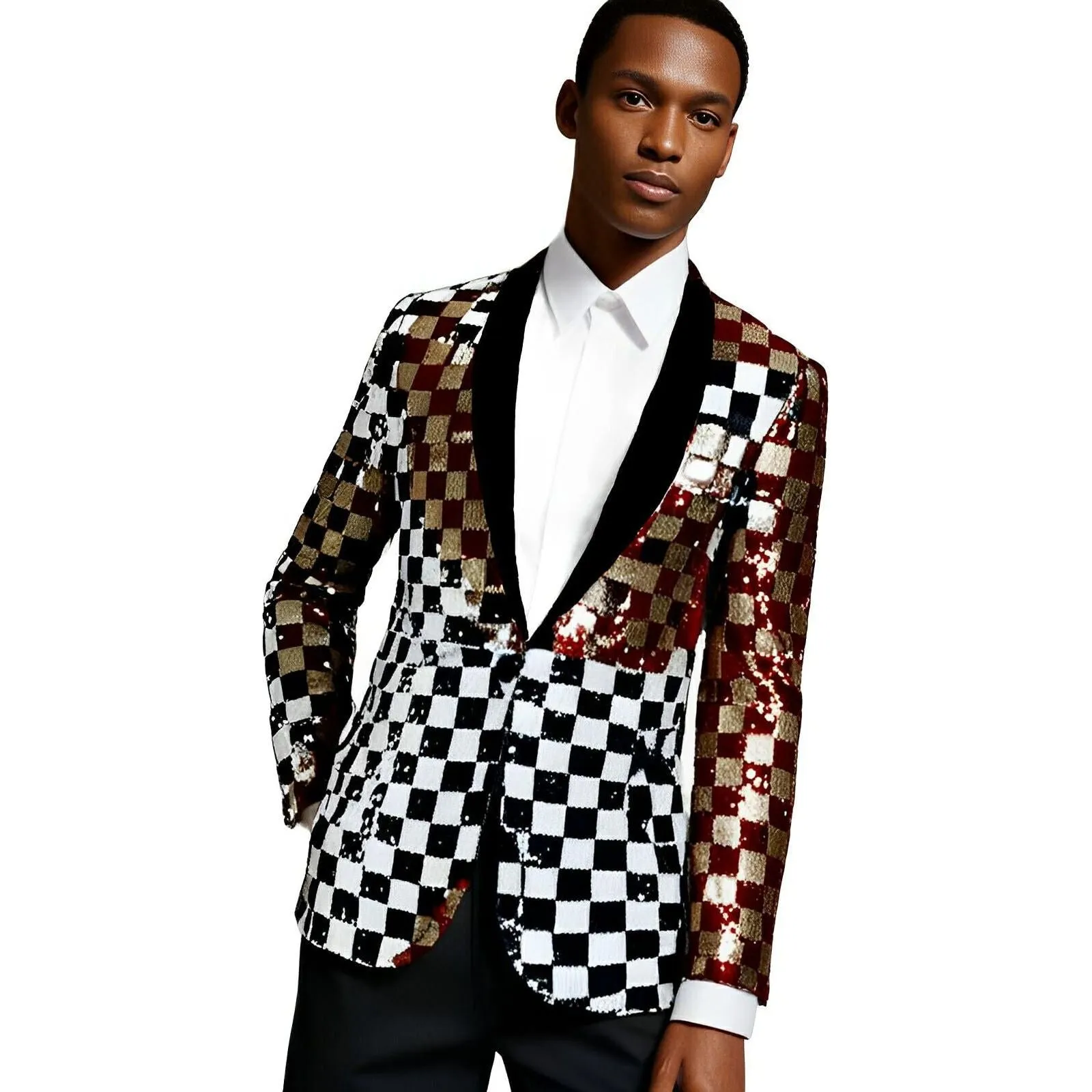 Checkmate Sequin Blazer