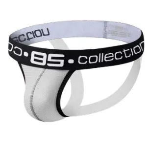 Club Jox 85 Collection Perforated Pouch White XXL Jockstrap