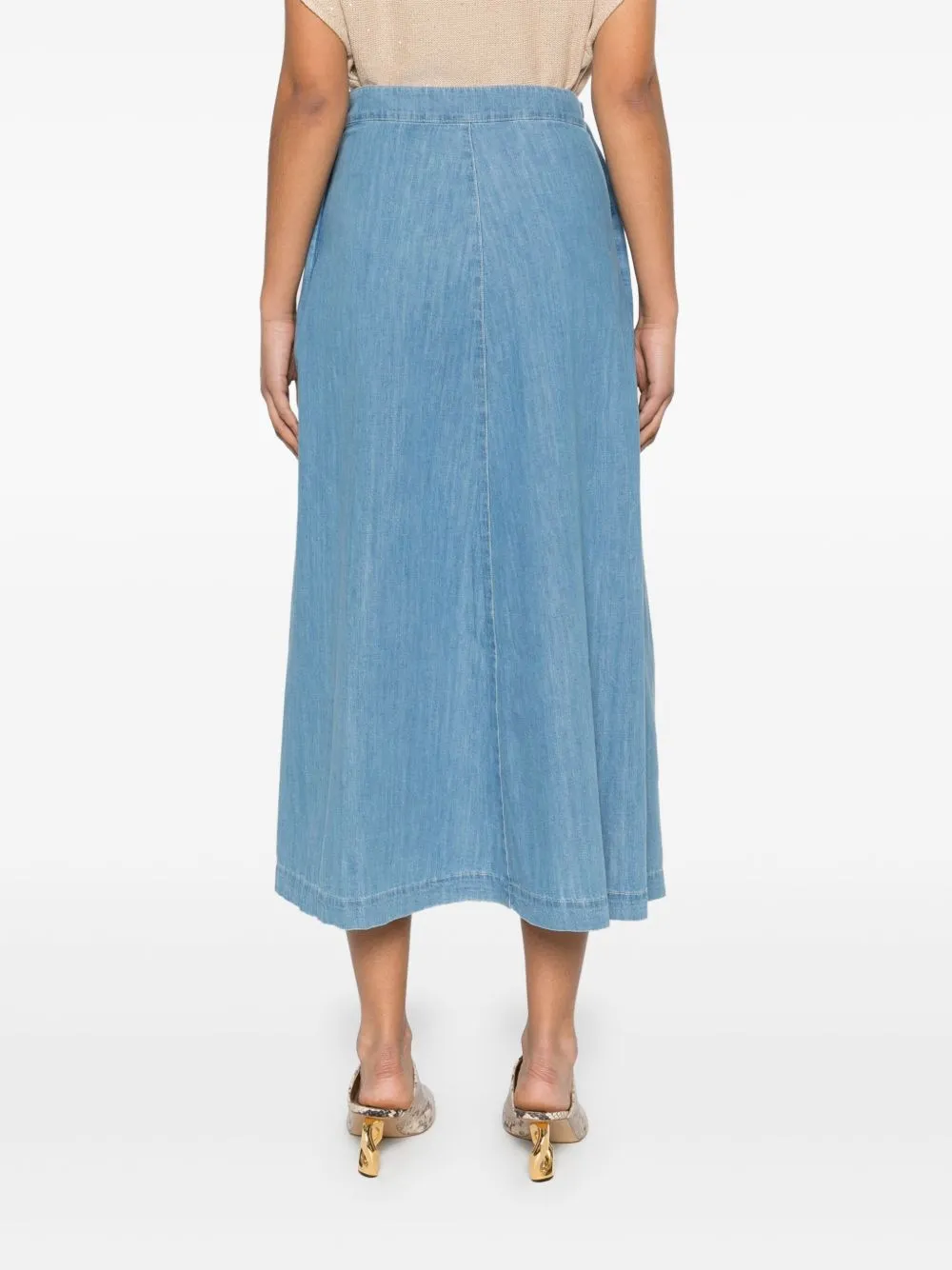 Cotton long skirt
