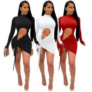 Curve Envy Hollow Out Bodycon Dress - Culture Heaven Special