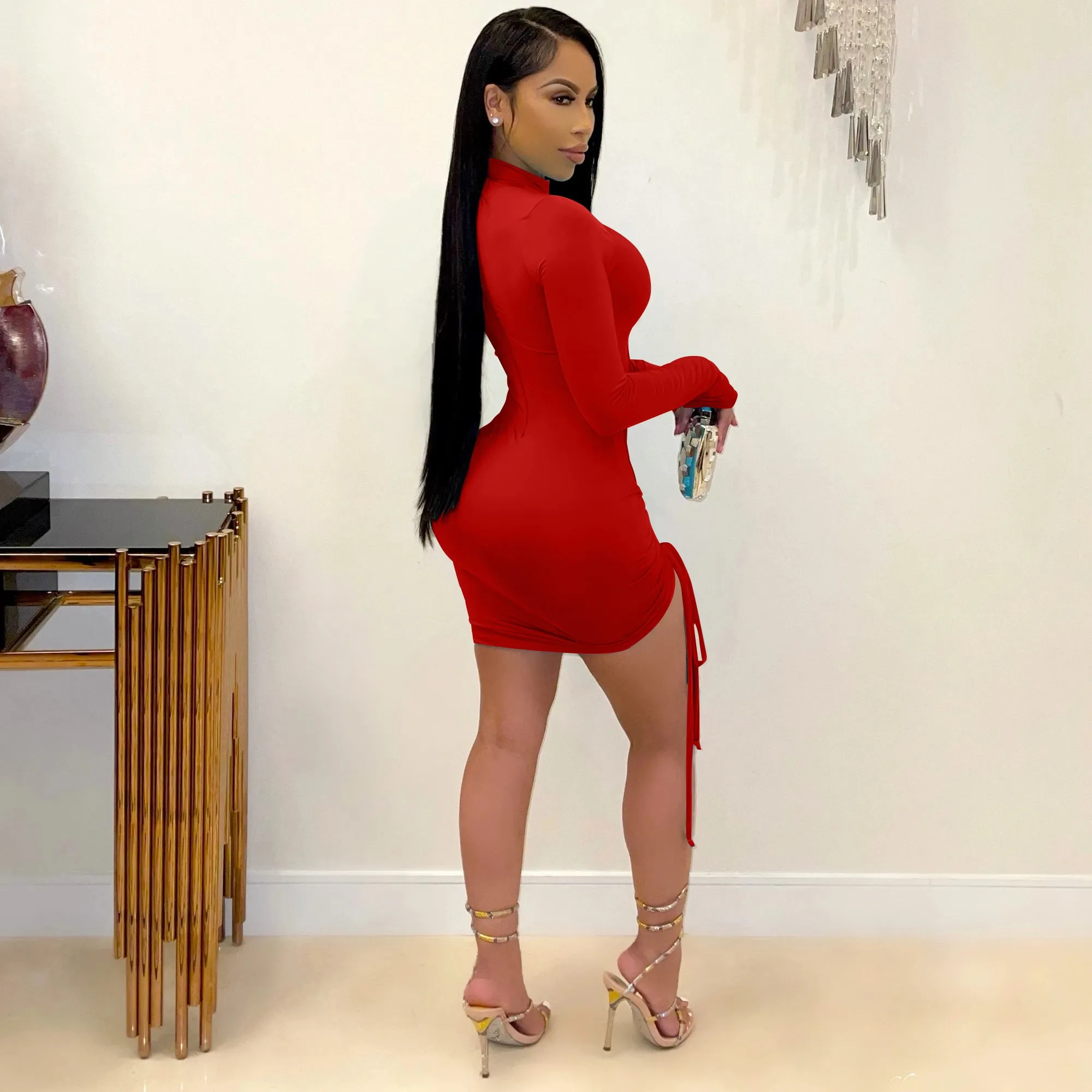 Curve Envy Hollow Out Bodycon Dress - Culture Heaven Special