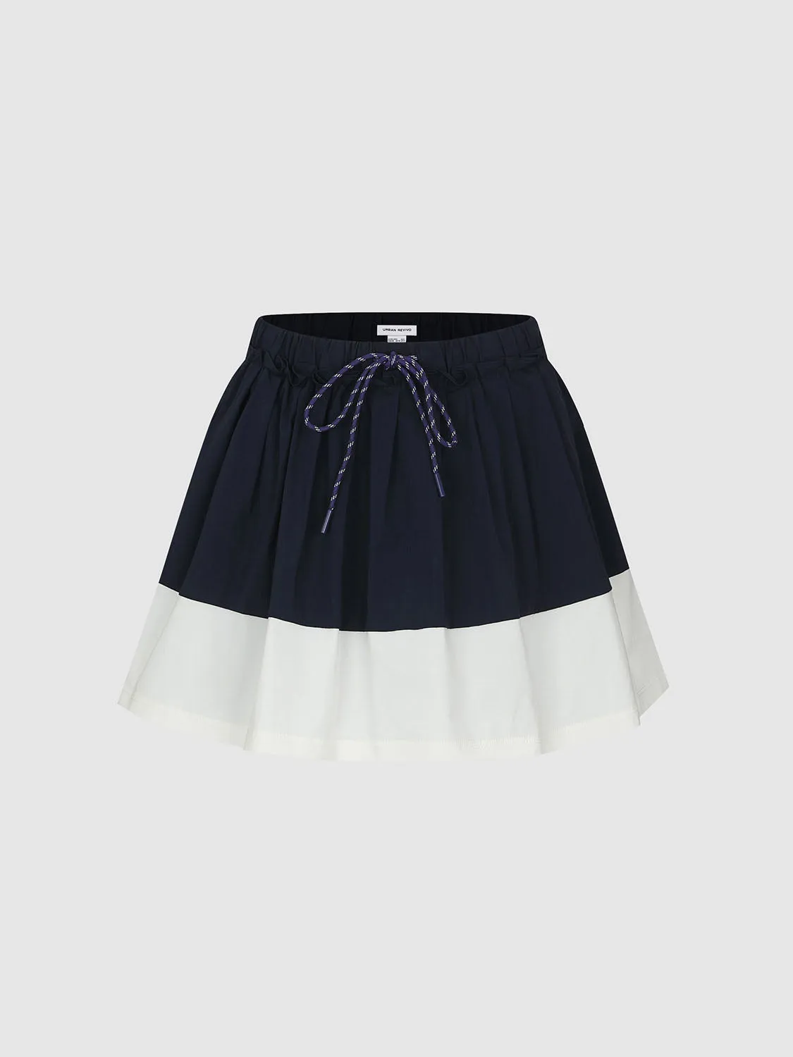 Drawstring A-Line Skirts