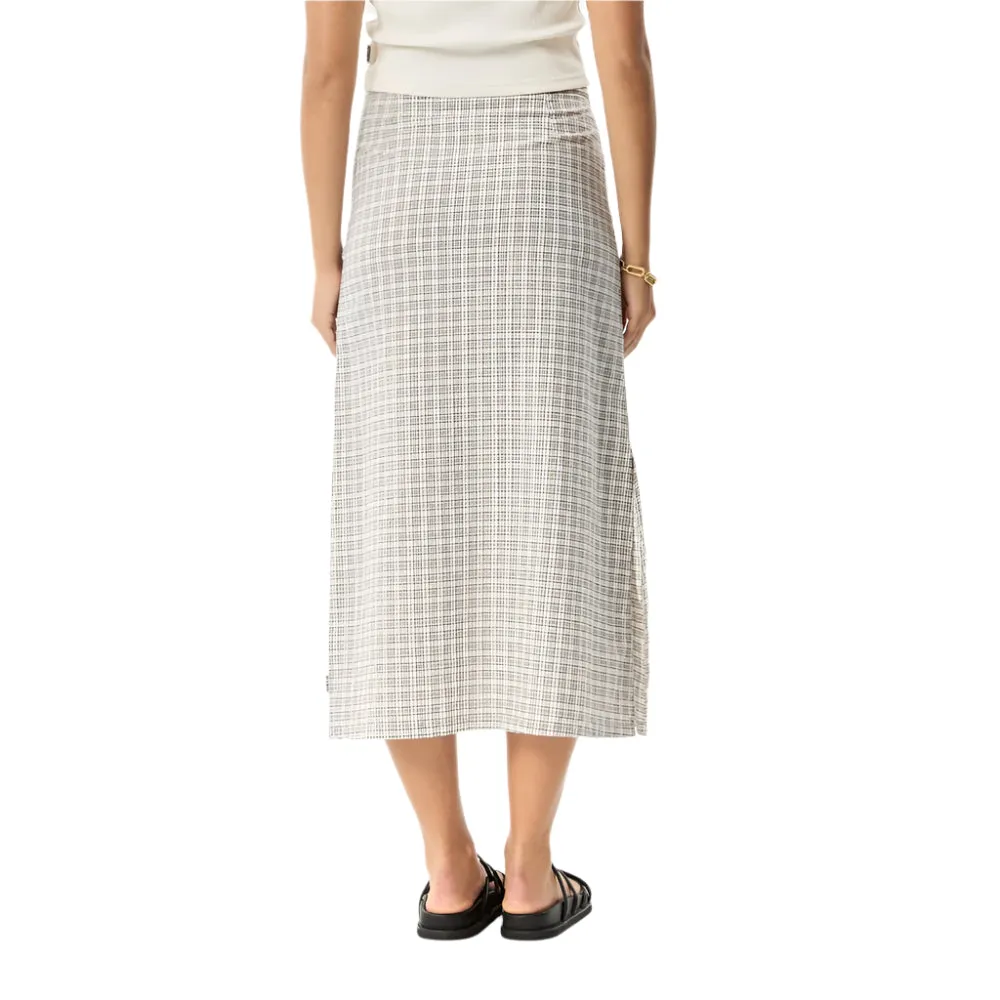 Drew Seersucker Midi Skirt - Womens