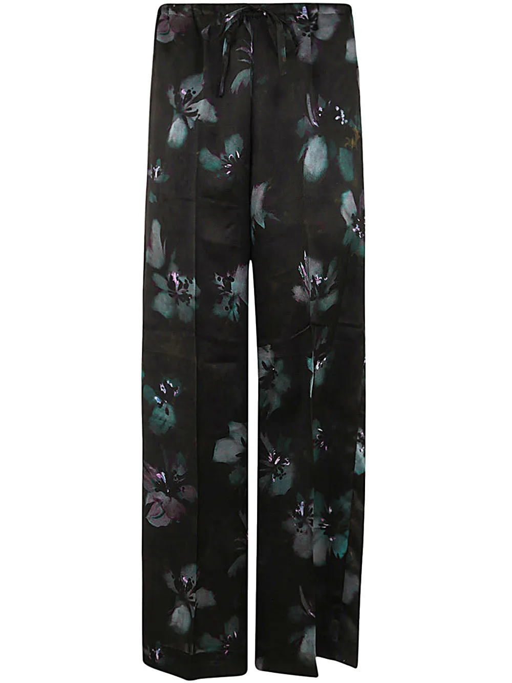 DRIES VAN NOTEN Elegantly Silk Pants - FW23 Collection
