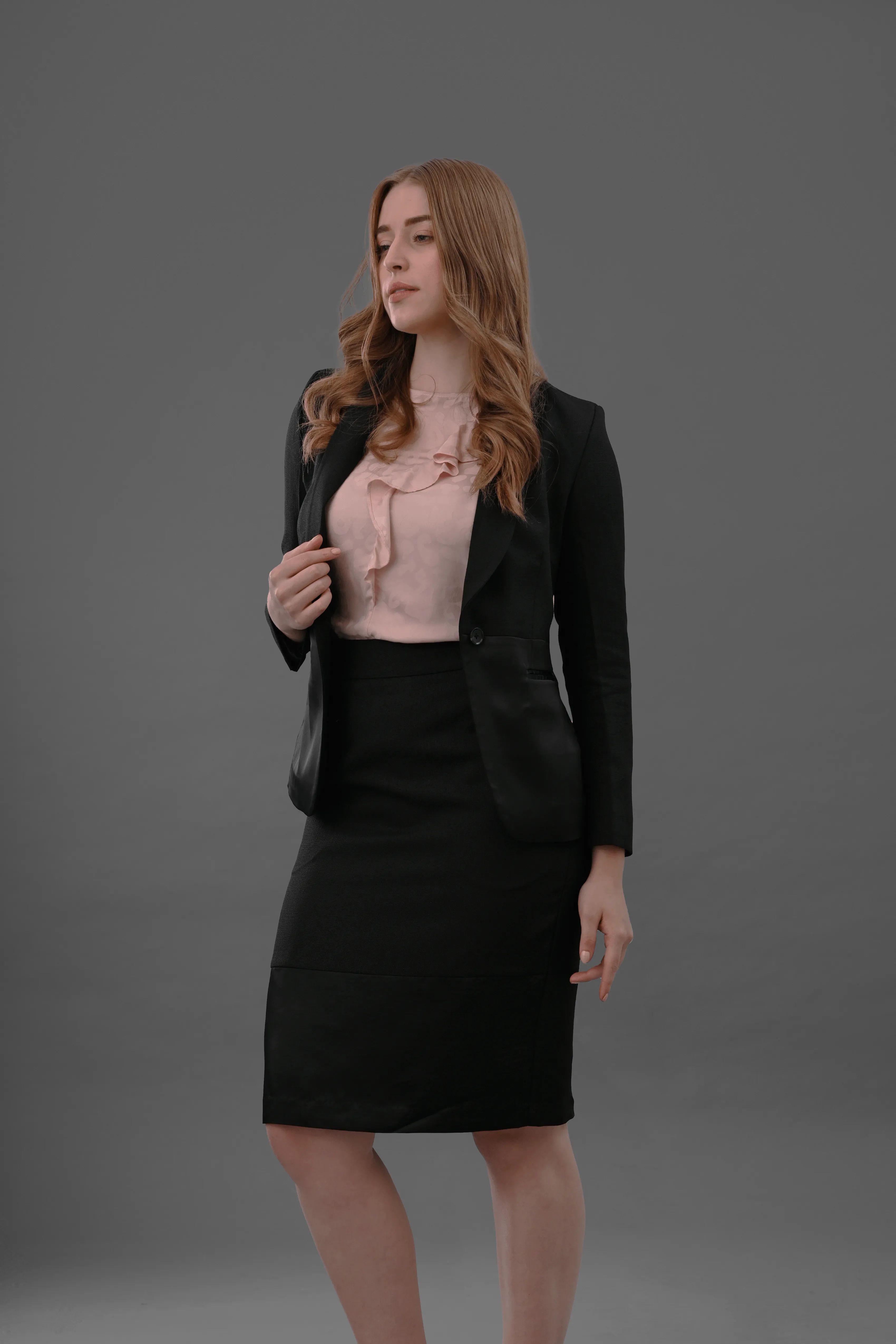 Dynamic Double Sided Zipper Pencil Skirt for Women