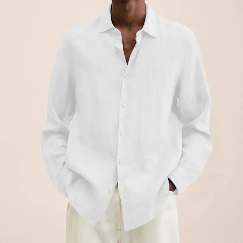Elegant Linen Comfort Shirt