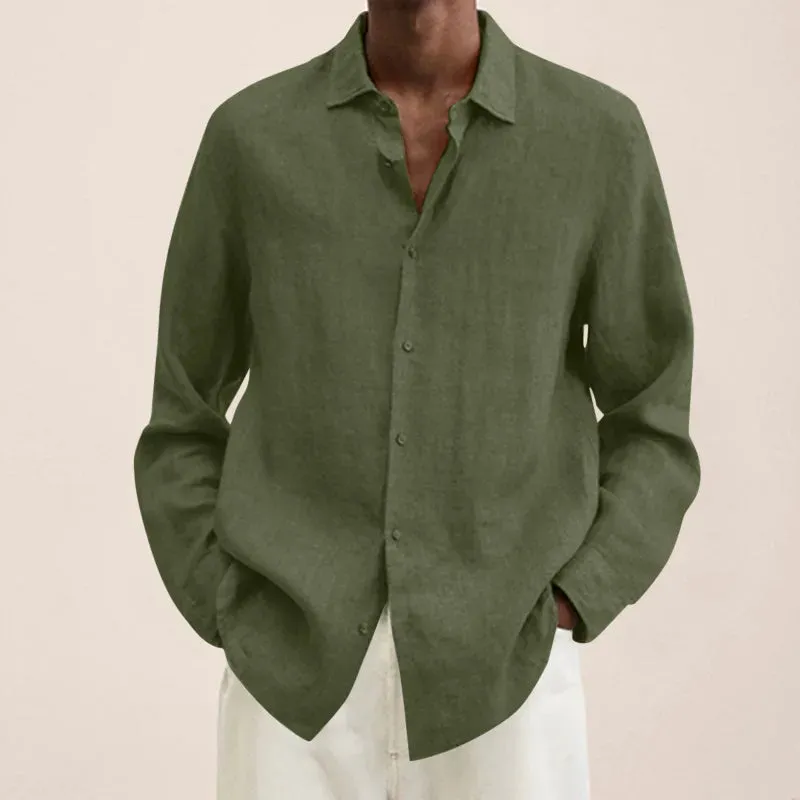 Elegant Linen Comfort Shirt