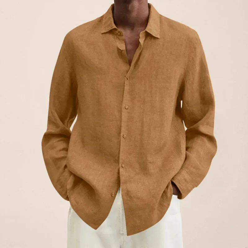 Elegant Linen Comfort Shirt