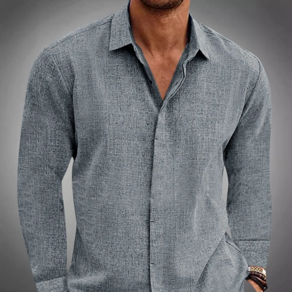 Elegant Linen Comfort Shirt