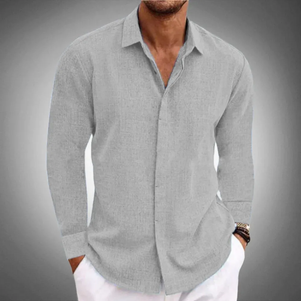 Elegant Linen Comfort Shirt
