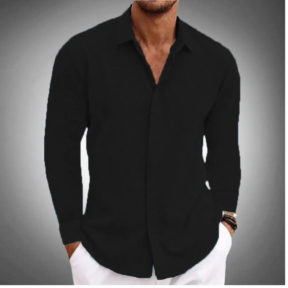 Elegant Linen Comfort Shirt