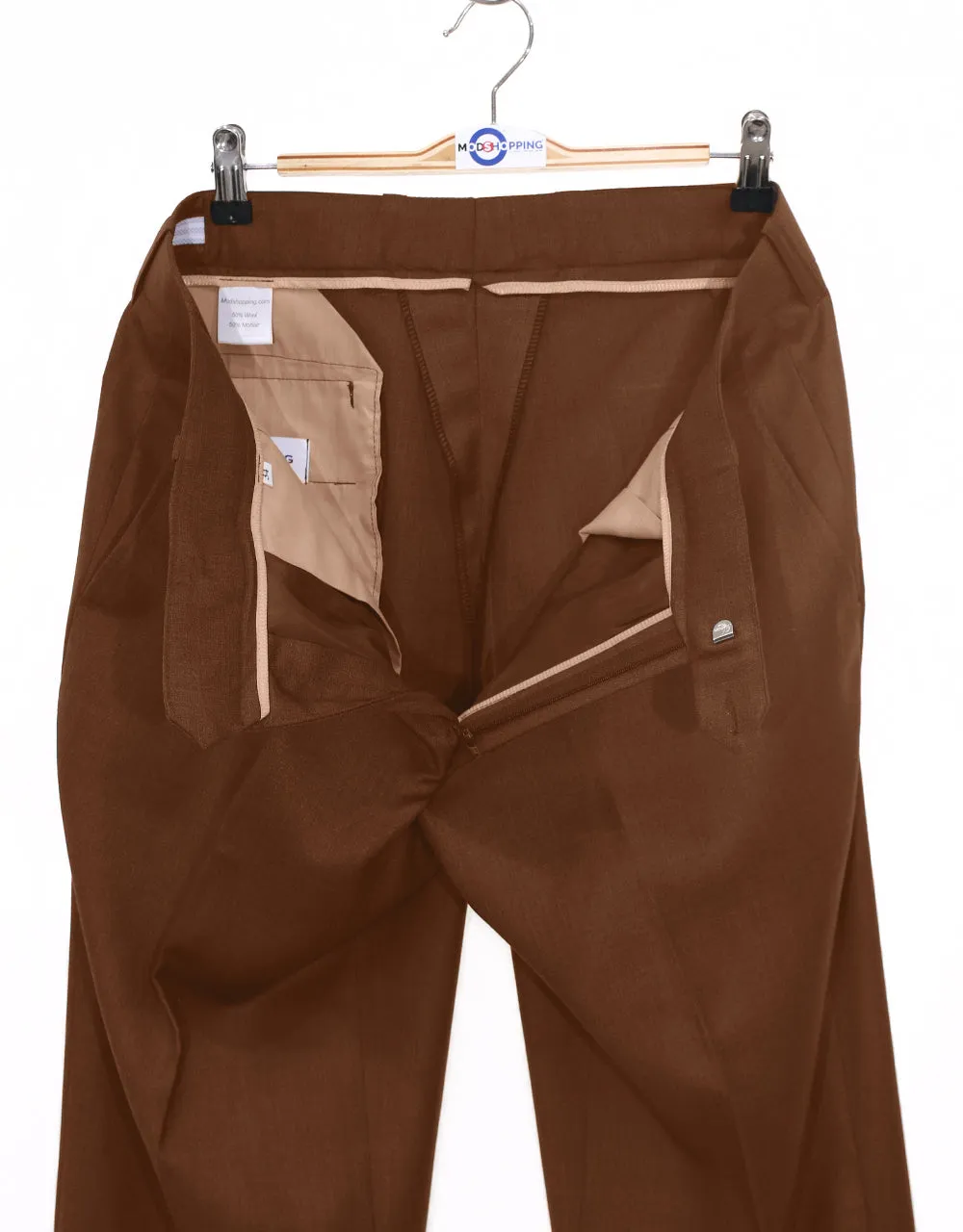 Essential Burnt Orange 3 Piece Suit