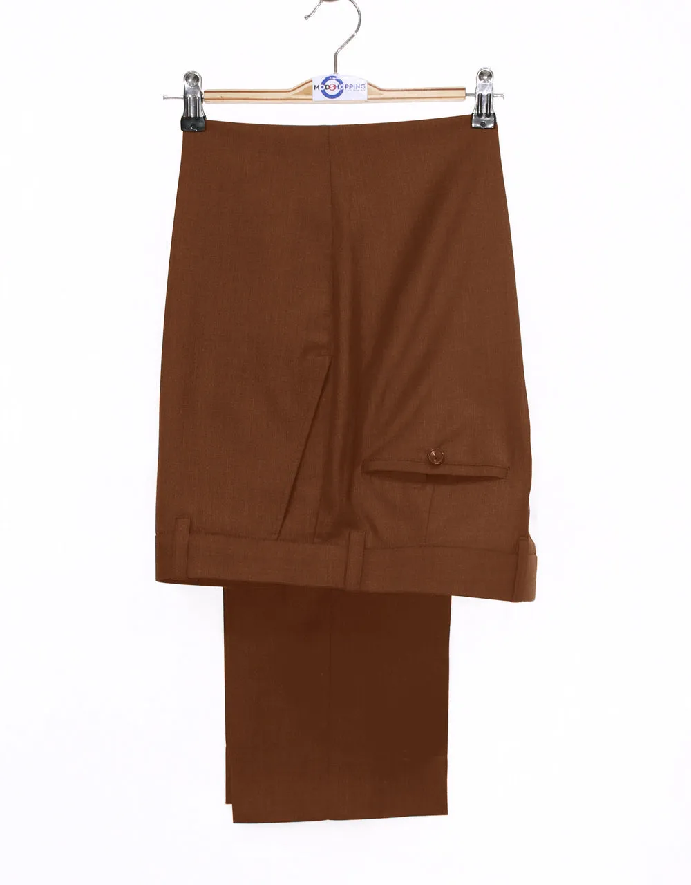 Essential Burnt Orange 3 Piece Suit