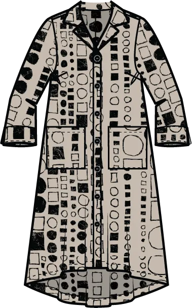 Express Travel Circle Artist Dress