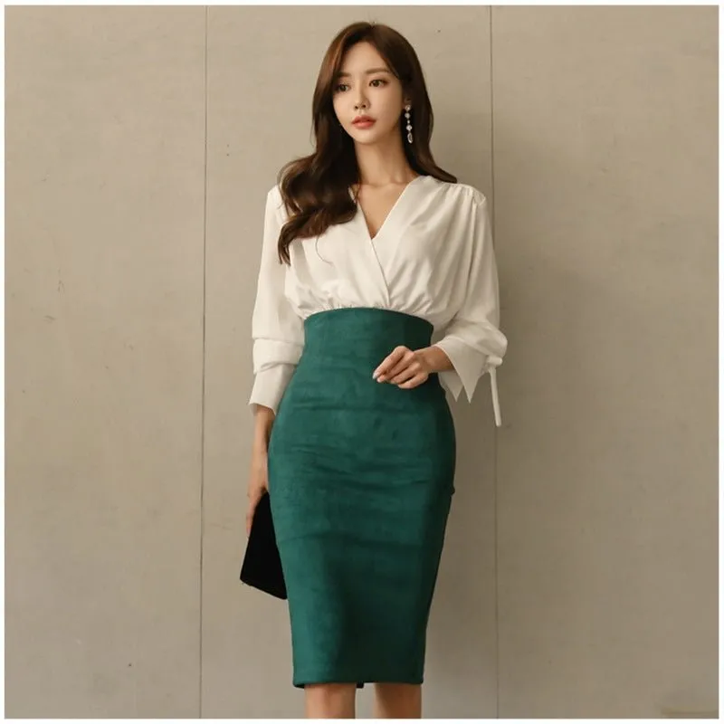 Fashion Pencil  high Waist   Skirts