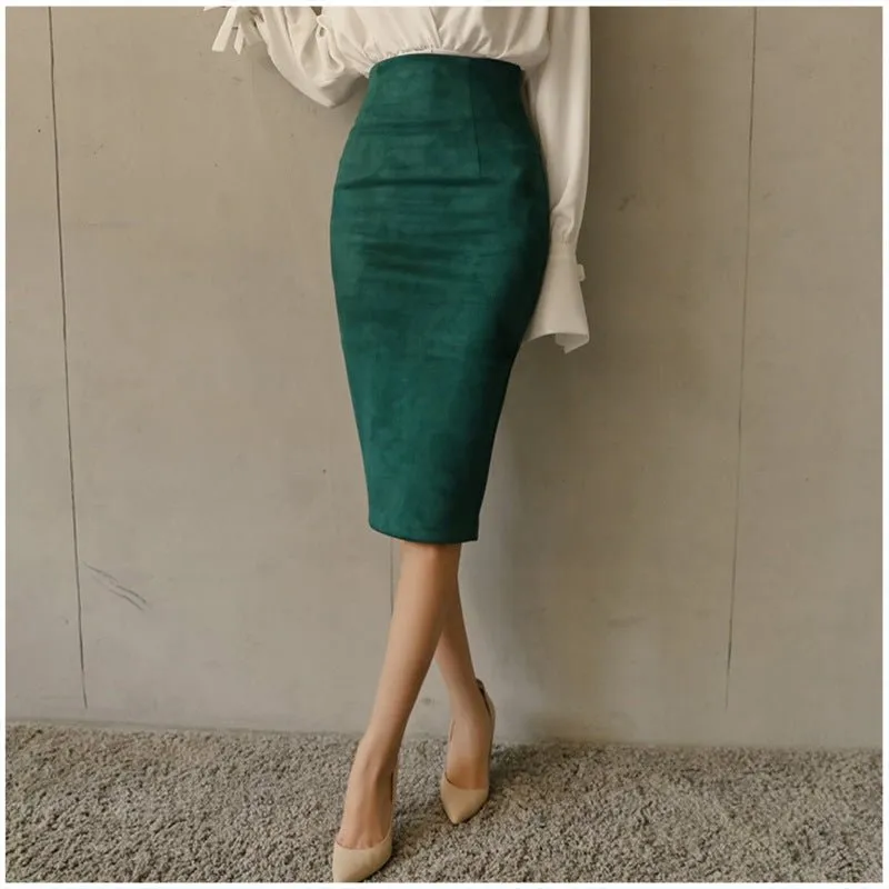 Fashion Pencil  high Waist   Skirts