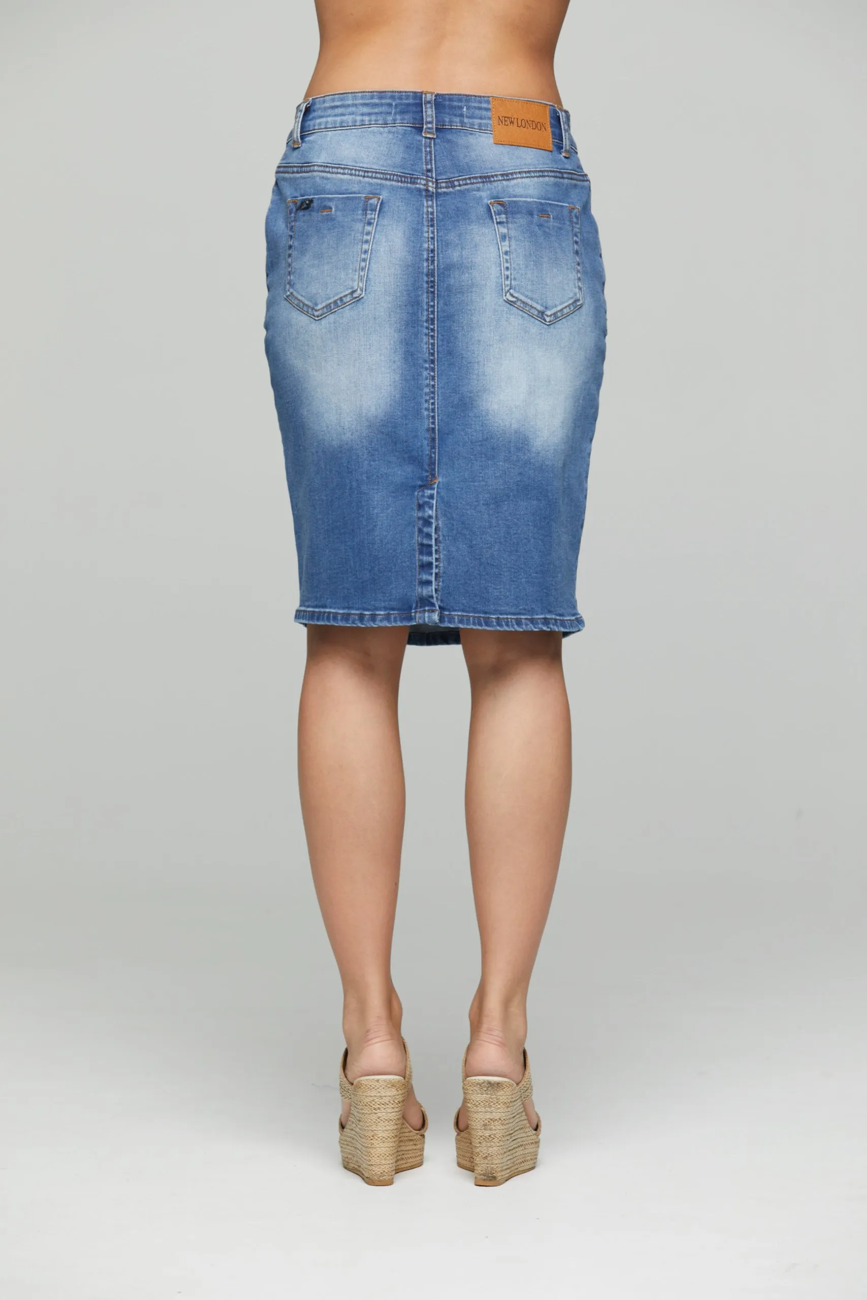Finchley Knee Skirt Stencil