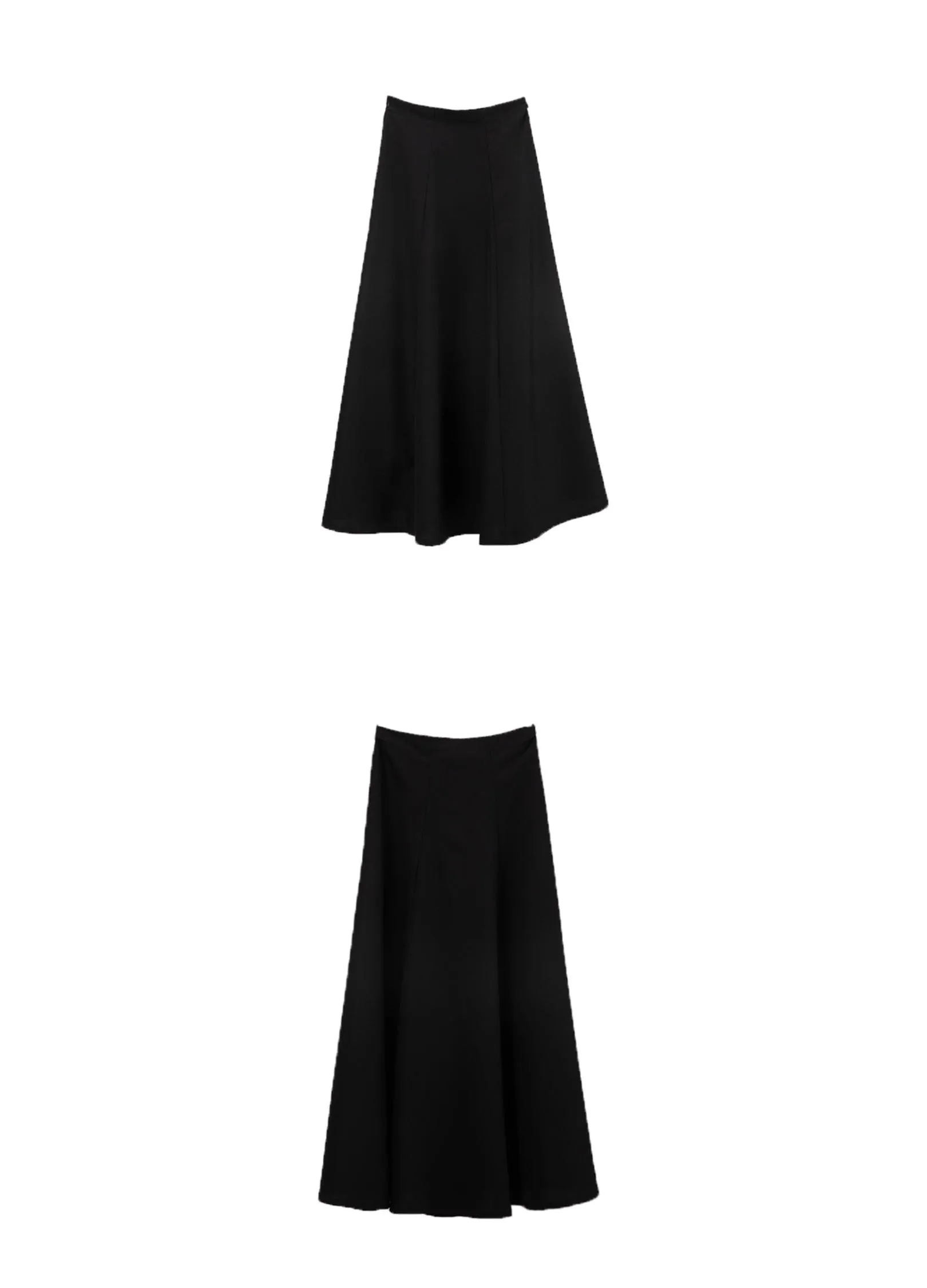 Flowy Pleated A-Line Skirt