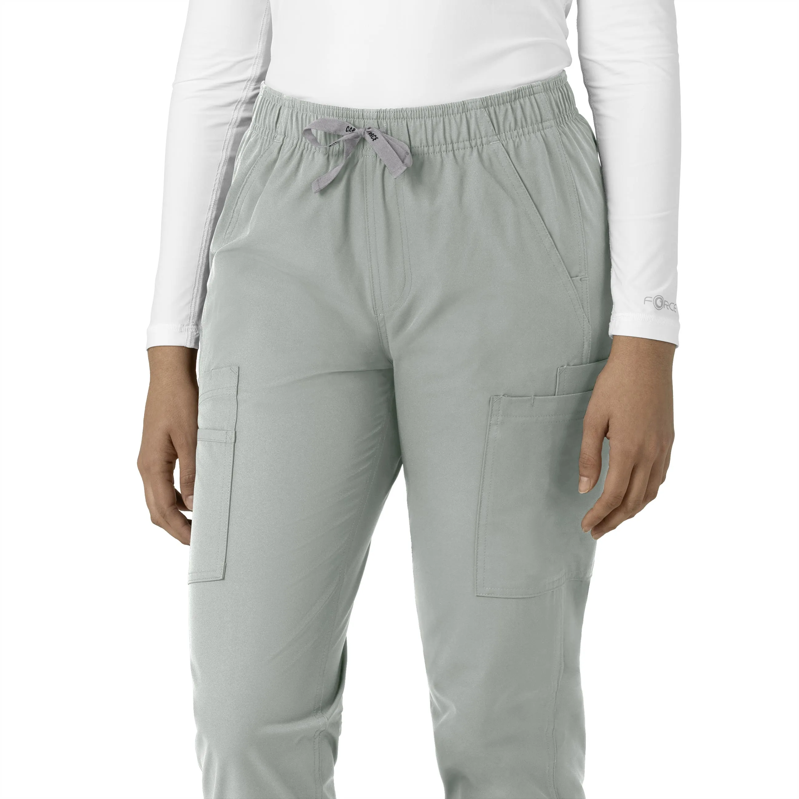 Force Essentials C51213 Straight Leg Scrub Pants Grey