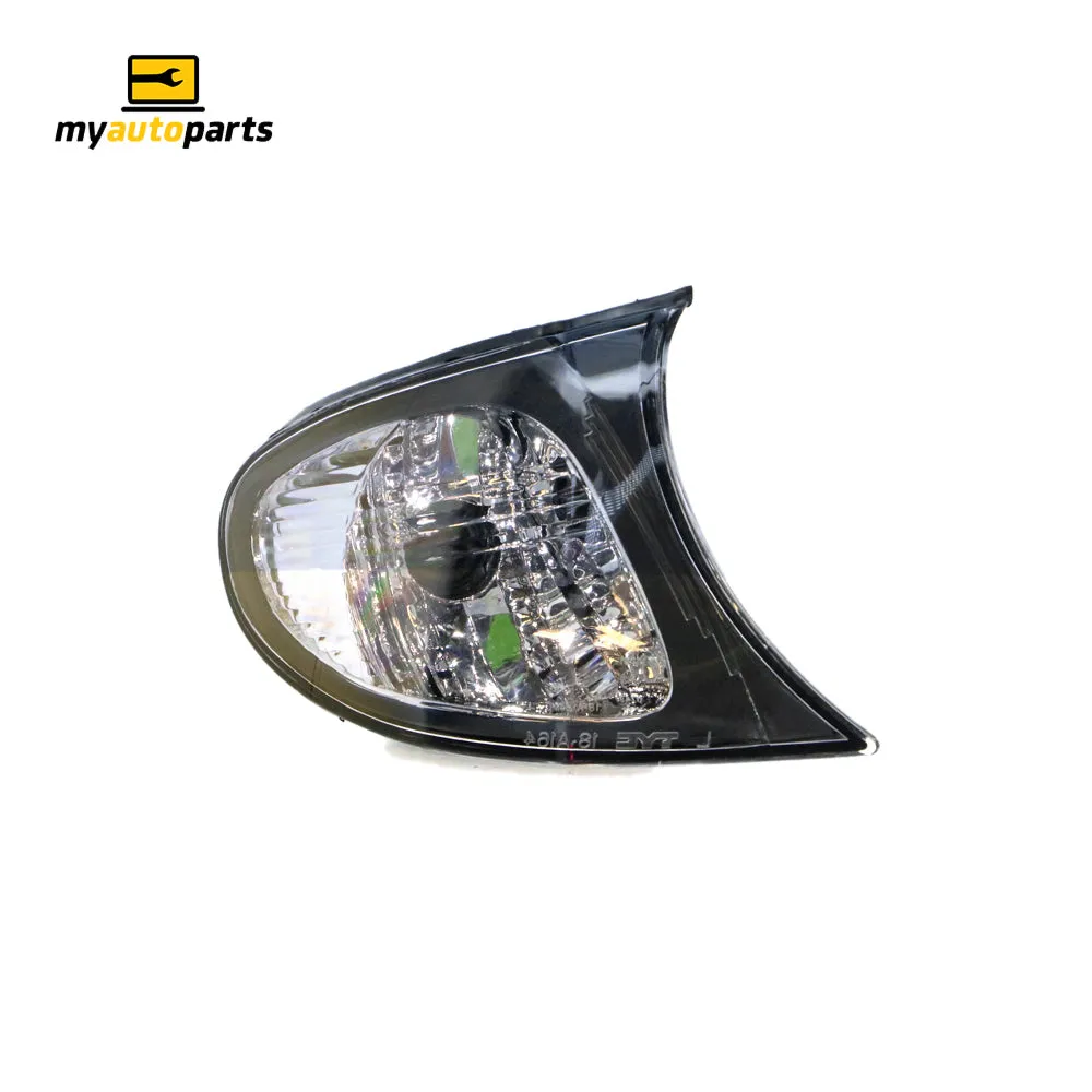 Front Park / Indicator Lamp, Black Trim, Drivers Side Certified Suits BMW 3 Series E46 2001 to 2003