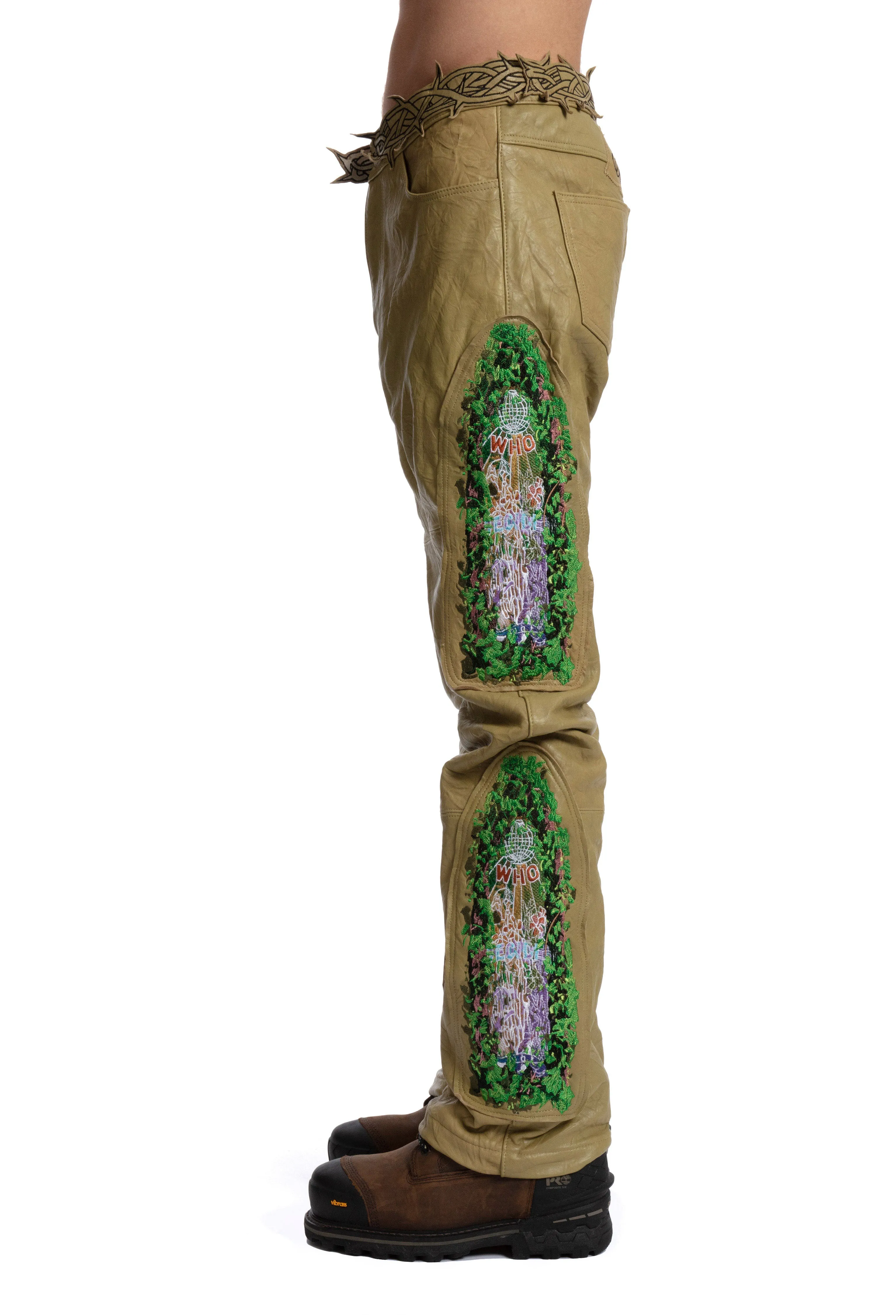 GARDEN GLASS THORNED PANT