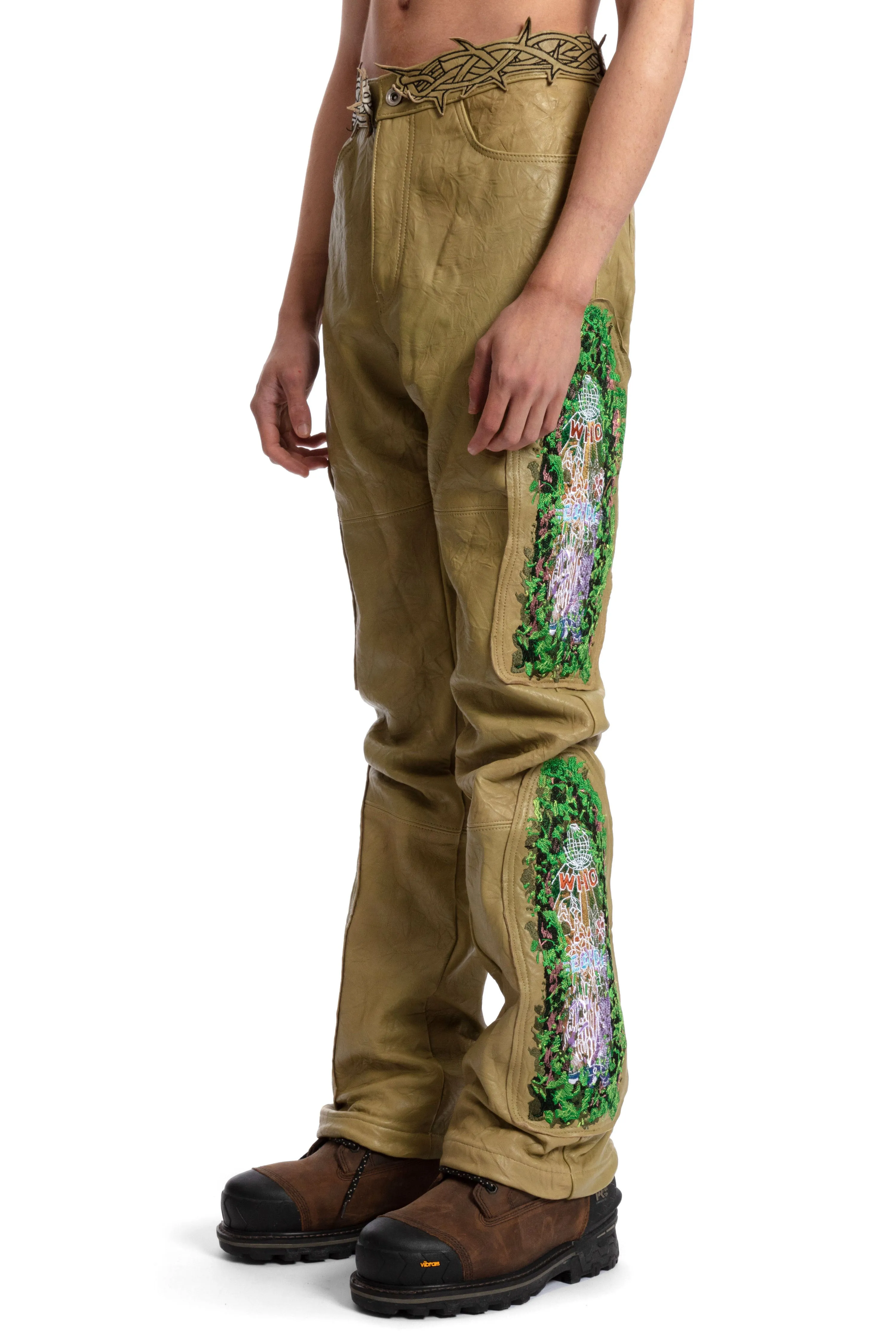 GARDEN GLASS THORNED PANT