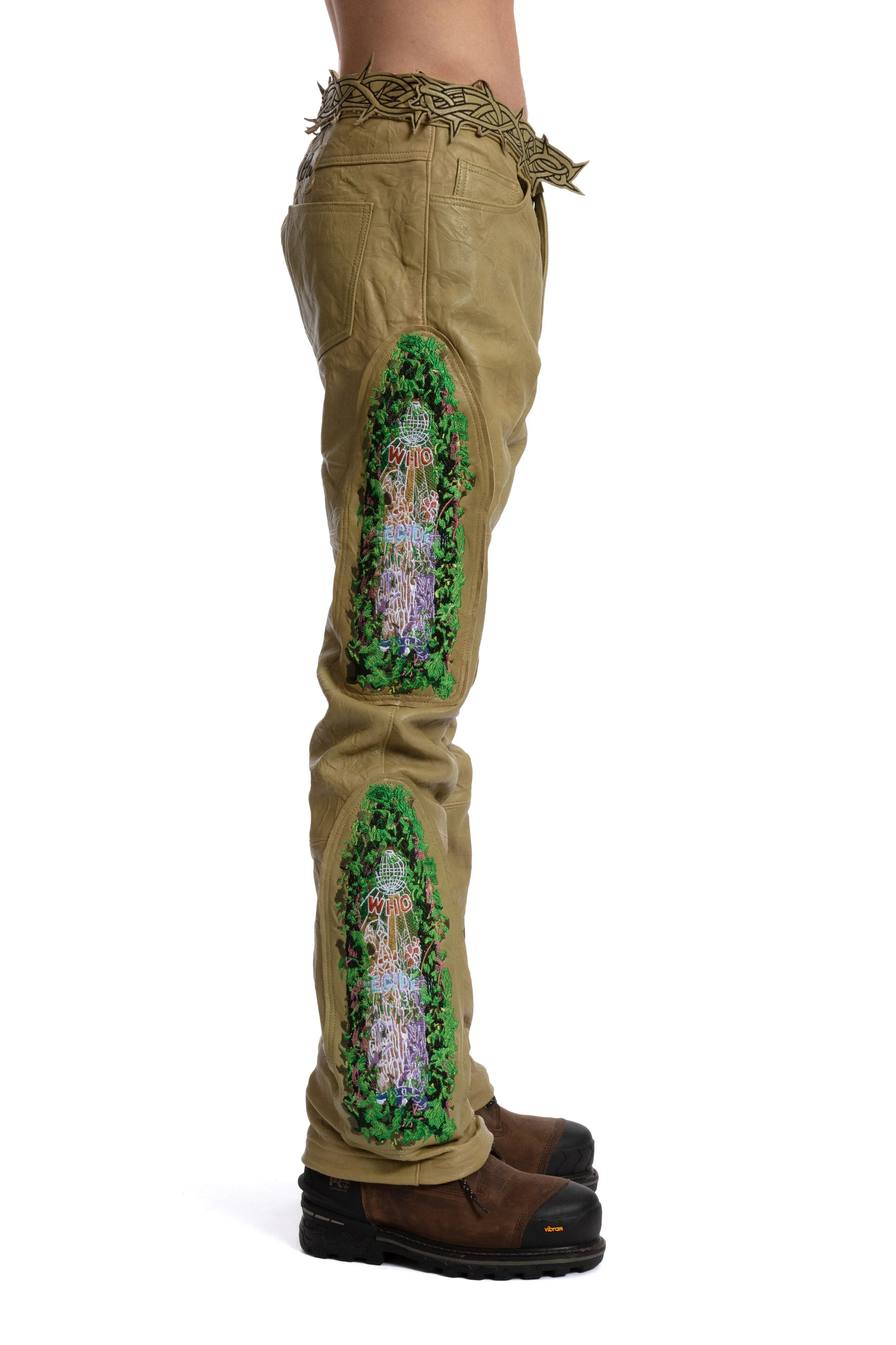 GARDEN GLASS THORNED PANT