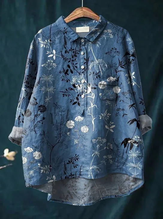 Grace - Floral Blouse
