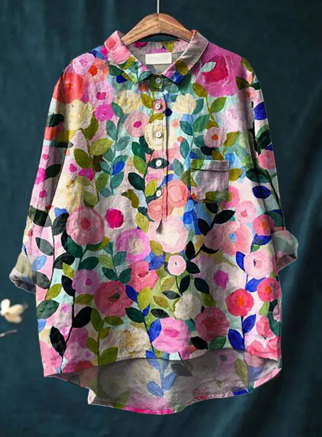 Grace - Floral Blouse