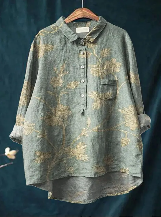 Grace - Floral Blouse