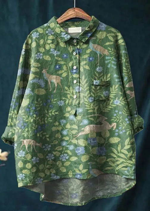 Grace - Floral Blouse