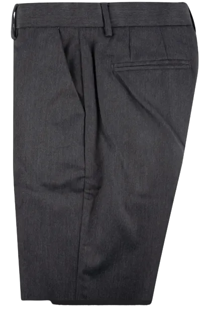 Grey Husky Slim Dress Pants