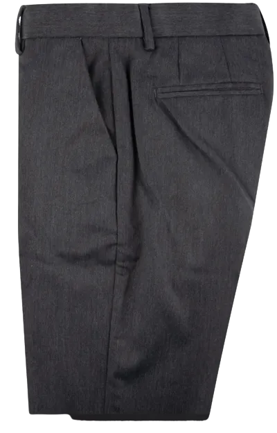 Grey Husky Slim Dress Pants