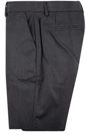 Grey Husky Slim Dress Pants