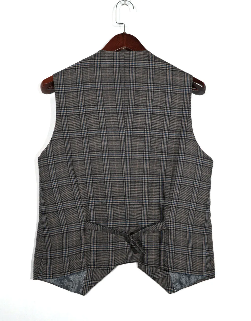 Grey Prince of Wales Check 3 Piece Suit
