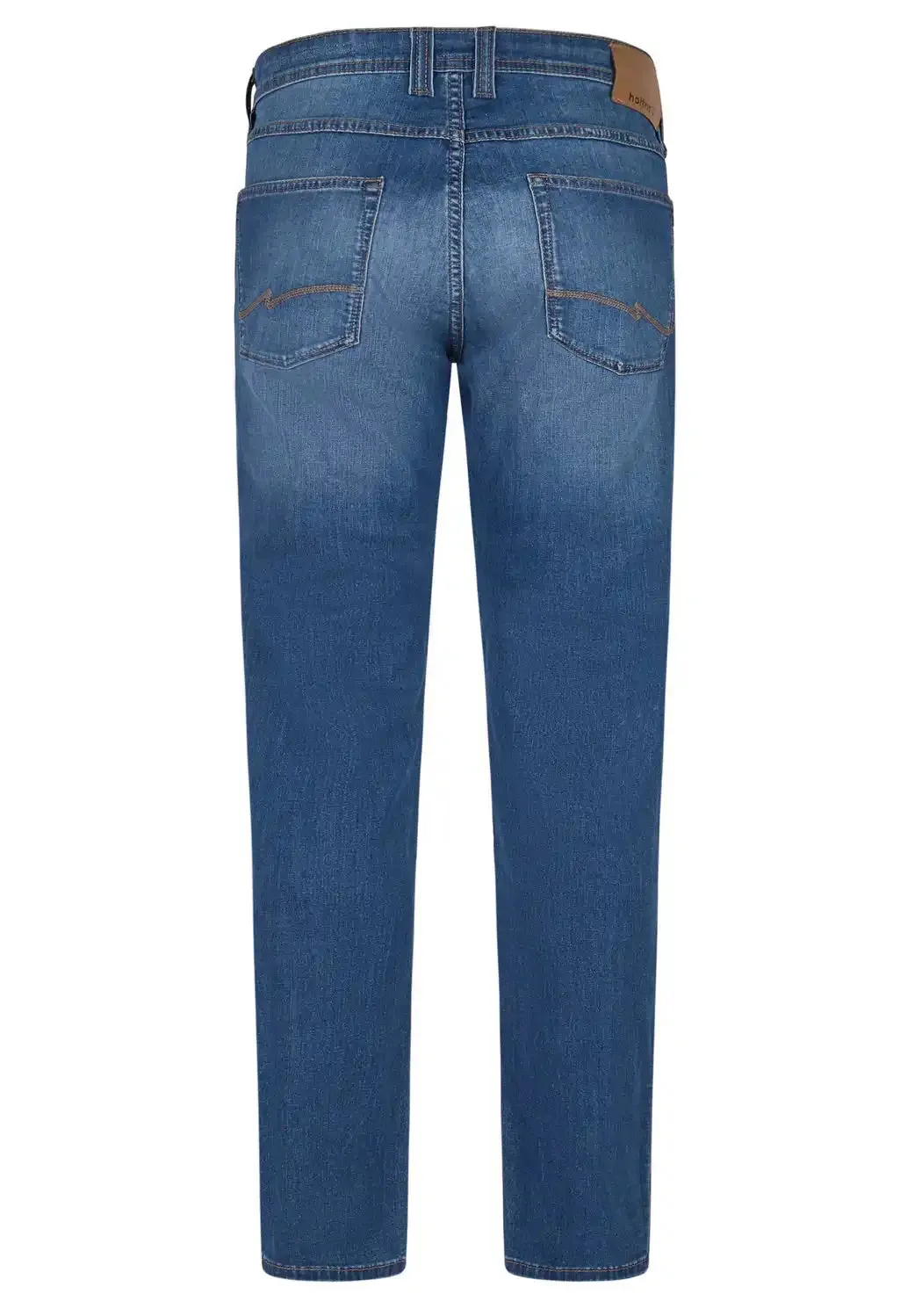 Hattric Mens Harris Slim Stretch Jeans Light Blue