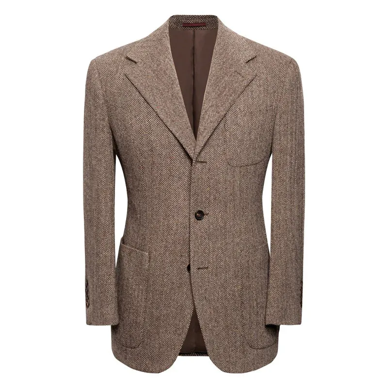 Herringbone Tweed Blazer