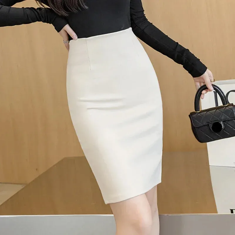 High Waist Pencil Skirt