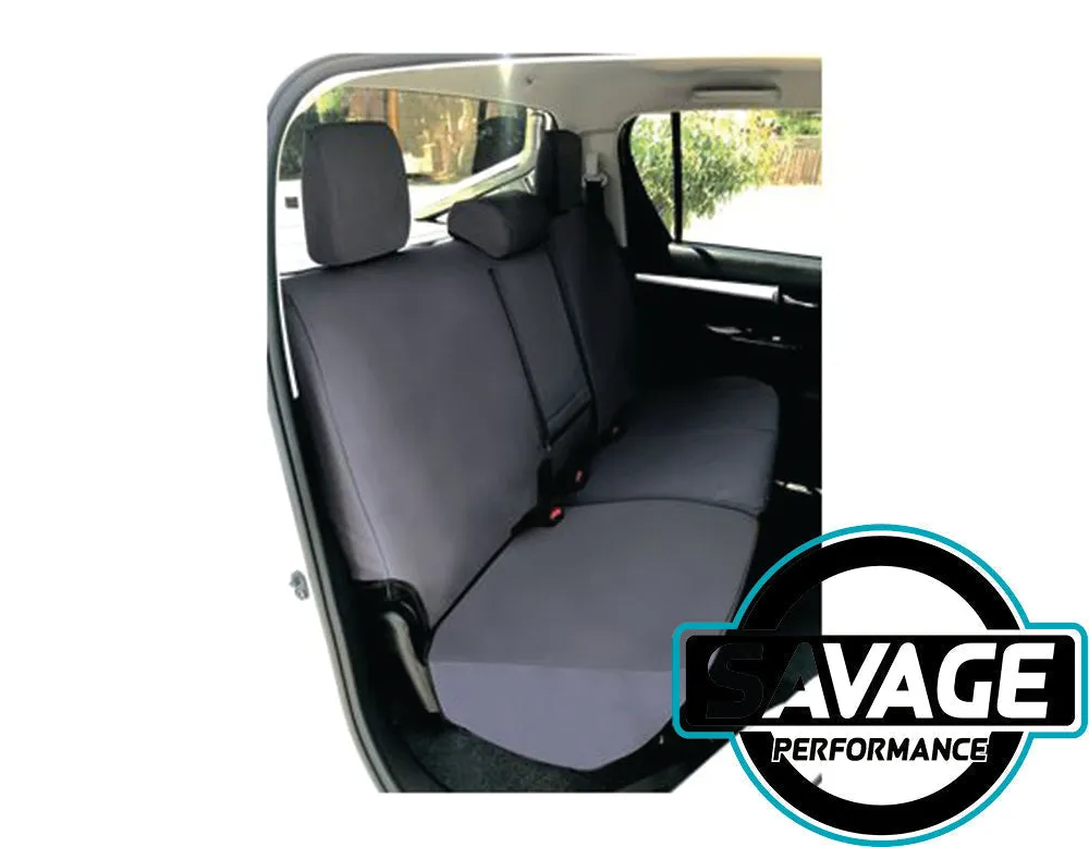 HULK 4x4 - Rear Seat Covers for Nissan Navara D23, NP300