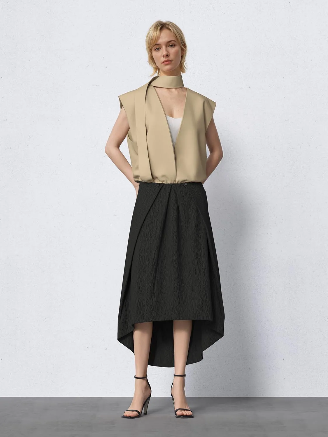 Irregular Hem A-Line Skirts