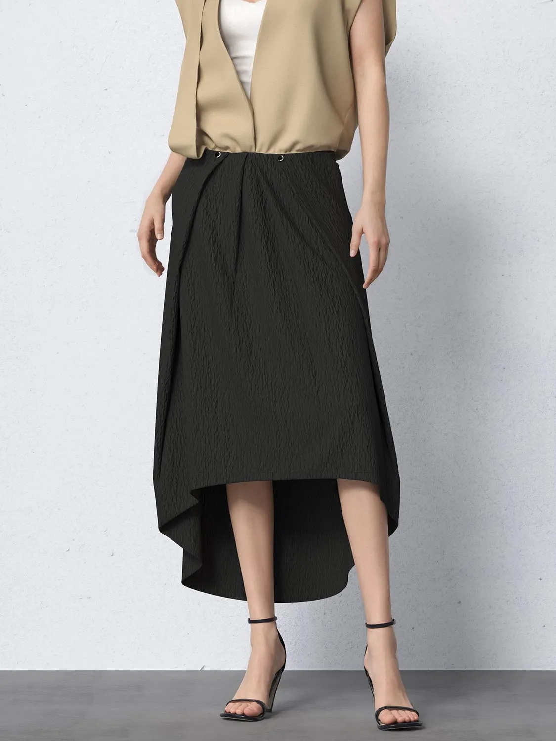 Irregular Hem A-Line Skirts