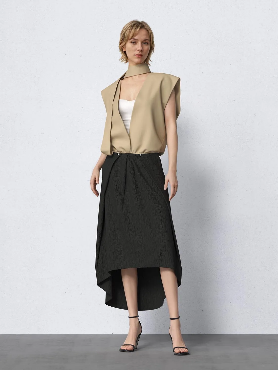 Irregular Hem A-Line Skirts