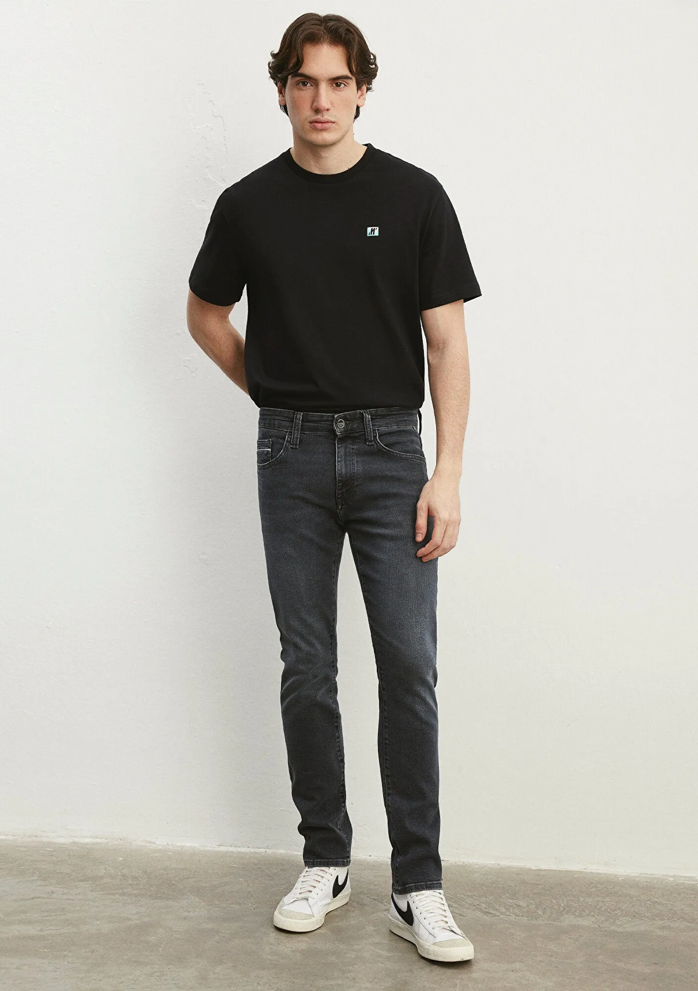 Jake Dull Grey Mavi Pro Jean Pants