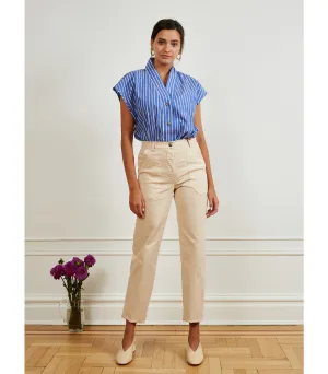 James Straight Leg Work Pants in Sand