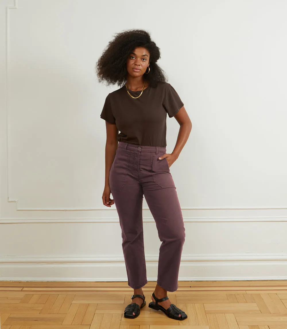 James Straight Leg Work Pants in Twilight Blue
